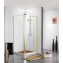 Semi-Frameless Pivot Door Shower Screen (1050-1150)W*1900H